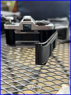 1981 Canon AE-1 SLR Film Camera Black