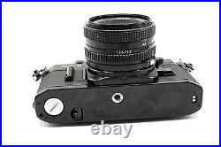 Black Canon AE1 AE-1 + 50mm f/1.8 or 2.0 Lens Manual Camera Kit Rare Beauty