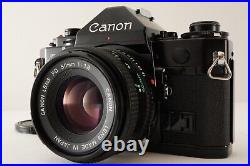CANON A-1 + New FD 50mm F1.8 SLR 35mm Film Camera from Japan #7203