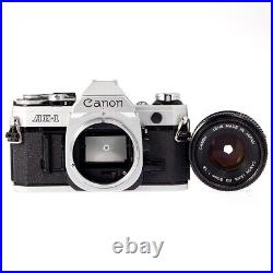 CANON AE-1 SLR 35mm Film Camera with 50mm Canon Lens Tested Excellent Cond
