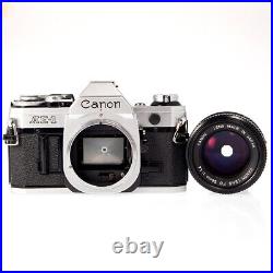 CANON AE-1 SLR 35mm Film Camera with 50mm f/1.4 Canon Lens Tested Great Cond