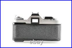 CANON AV-1 av-1 silver withNFD 50mm F 11. 8Lens 35mm SLR Film CAMERA /NEAR MINT