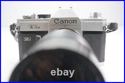 CANON TL QL 35mm SLR Film Camera w Zoom Lens Tested WORKING GREAT