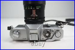 CANON TL QL 35mm SLR Film Camera w Zoom Lens Tested WORKING GREAT