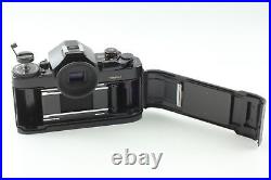 CLA'd & Boxed N. MINT withstrap Canon A-1 A1 SLR Film Camera Black From JAPAN