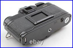 CLA'dNEAR MINT Canon A-1 Black 35mm SLR Film Camera + NFD 50mm f1.8 from Japan