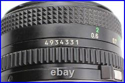 CLA'dNEAR MINT Canon A-1 Black 35mm SLR Film Camera + NFD 50mm f1.8 from Japan