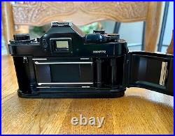 Canon A-1 35mm SLR Film Camera with recent CLA and new light seals
