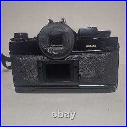 Canon A-1 A1 Body FD 50mm 11.8 S. C Lens 35mm SLR Film Camera Flash Extras READ