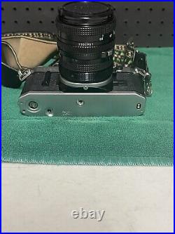 Canon AE-1 35mm SLR Film Camera With Extra Canon Lenses -TESTED/GOOD