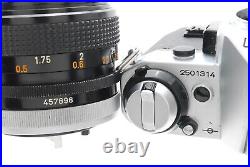 Canon AE-1 PROGRAM Silver SLR Film Camera FD 50mm F1.4 S. S. C Exc+5 from JAPAN