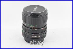 Canon AE-1 Program Black 35mm SLR Film Camera Body NFD 135mm f/2.8 & macro lens