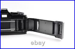 Canon AE-1 Program Black SLR Film Camera Near Mint with FD 50mm f/1.8 Lens fine