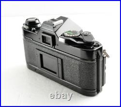 Canon AE-1 Program Black SLR Film Camera Near Mint with FD 50mm f/1.8 fast ship