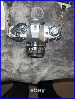 Canon AE-1 SLR Film Camera Black