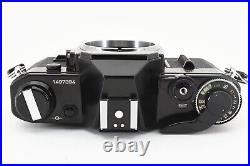 Canon AE-1 SLR Film Camera Black withPower Winder A withAngle Finder B From Japan