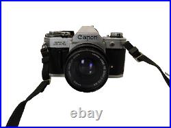 Canon AT-1 35mm Film Camera SLR withFD 50mm f1.8 Lens-PREOWNED