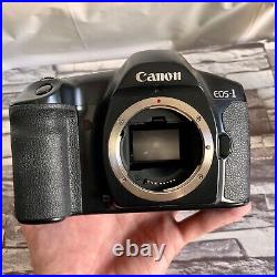 Canon EOS-1 SLR Film Camera with SIGMA UC Zoom 28-70mm F3.5-4.5 Lens! From Japan