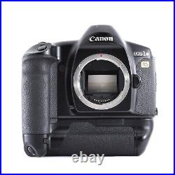 Canon EOS-1N RS 35mm SLR AF Film Camera Black Body Exc+5 From JAPAN 24C2402