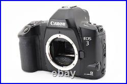 Canon EOS-3 35mm SLR Film Camera Body withStrap /Cap Exc+ From Japan #2047729