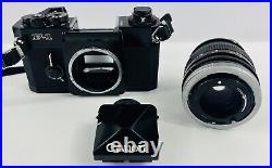 Canon F-1 Late SLR Film Camera +FD 50mm 1.4 S. S. C