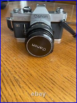 Canon ftb ql 35mm slr film camera