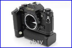 EXC+3 Canon A-1 SLR Film Camera withNFD 50mm F1.8 Lens & Motor Drive Japan #ADFA