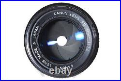 Exc+5? Canon A-1 Black 35mm SLR Film Camera FD 50mm F1.4 Lens From Japan