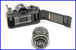 Exc+5? Canon A-1 SLR Film Camera NFD 50mm F/3.5 Macro Lens withStrap From JAPAN