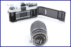 Exc+5 Canon AE-1 35mm SLR Film Camera Silver NEW FD 35-105mm Lens From JAPAN