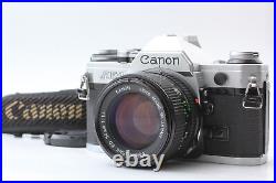 Exc+5 Canon AE-1 35mm SLR Film Camera Silver NEW FD 50mm f/1.4 From JAPAN