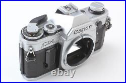 Exc+5 Canon AE-1 35mm SLR Film Camera Silver NEW FD 50mm f/1.4 From JAPAN