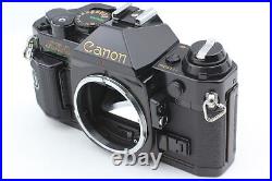 Exc+5 Canon AE-1 Program Black 35mm Film Camera New FD 50mm f1.8 From JAPAN