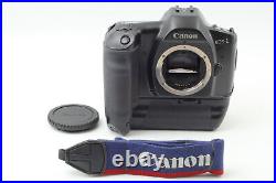 Exc+5 withstrap Canon EOS-1 HS SLR Film Camera + Drive Booster PB-E1 From JAPAN