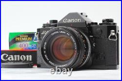 Exc5 w / Strap Canon A-1 A1 SLR Film Camera FD 50mm f1.4 S. S. C. SSC From JAPAN