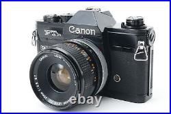 Excellent++ Canon FTb Black SLR 35mm Film Camera with 35mm Lens from Japan