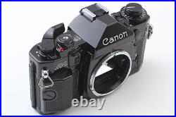 MINT Canon A-1 35mm Film camera Black body NEW FD 50mm f1.4 Lens From JAPAN