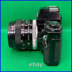 MINT Canon A-1 35mm SLR Film Camera with Lens FD 50mm F/1.4 S. S. C. From Japan
