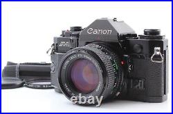 MINT Canon A-1 A1 35mm Film SLR Camera with NEW FD 50mm f1.4 Lens From JAPAN