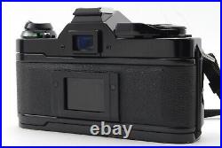 MINT Canon AE-1 Program Black 35mm film Camera NEW FD 50mm f/1.8 Lens JAPAN