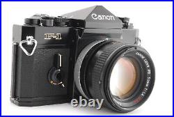 MINT? Canon F-1 Late 35mm SLR Film Camera 50mm F/1.4 S. S. C Lens From JAPAN