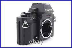 MINT Canon New F-1 F1 AE finder 35mm Film Camera Body From JAPAN