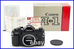 MINT in BOX Canon A-1 SLR 35mm Film Camera BLACK Body Only From JAPAN