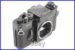 Meter works! Exc+5 Canon F-1 SLR Film Camera FD 28mm f2.8 Lens From JAPAN