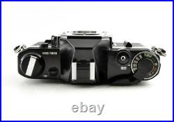 Mint Canon AE-1 ae1 Black SLR Film Camera with FD 50mm f/1.8 lens Japan