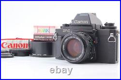 Mint Canon NEW F-1 AE Finder 35mm SLR Film Camera NFD 50mm f/1.4 withStrap JAPAN