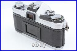 N MINT Canon AE-1 Silver 35mm Film Camera SLR New FD 50mm f1.8 Lens From JAPAN