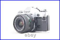 NEAR MINT+++ CANON AE-1 SLR Film Camera + NFD New FD 28mm f/2.8 from JAPAN