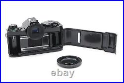 NEAR MINT Canon AE-1 Program Black 35mm SLR Film Camera Body From JAPAN