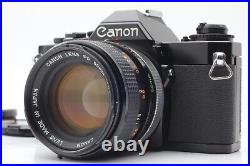 NEAR MINT Canon AV-1 35mm SLR Film Camera FD 50mm F/1.4 S. S. C Lens From JAPAN